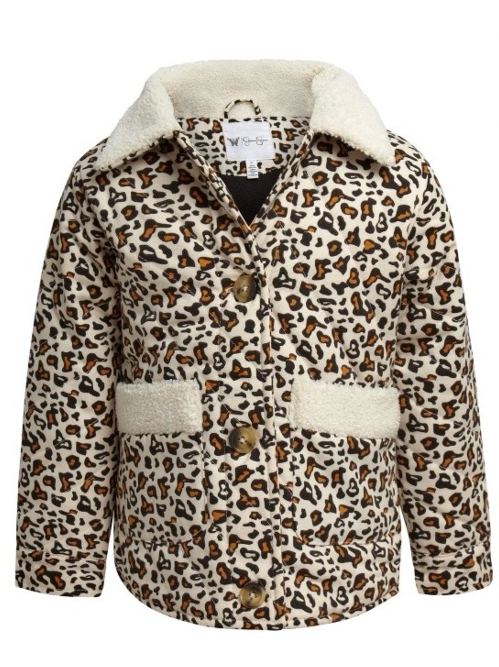 NWT Jessica Simpson Toddler Puffer Coat with Sherpa Collar (2T)